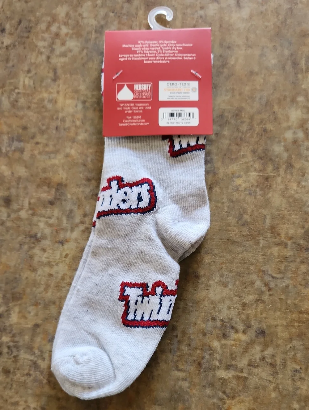 Twizzlers & Warheads Kids Crew Socks